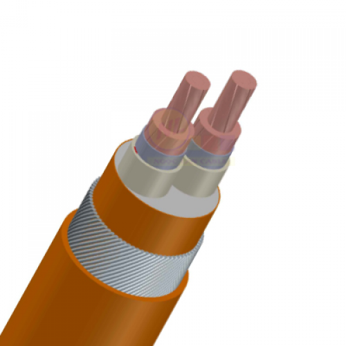 CÁP ĐIỆN CHỐNG CHÁY 2 LÕI 0.6/1KV GOLDCUP - CU/MICA/XLPE/PVC-FR 