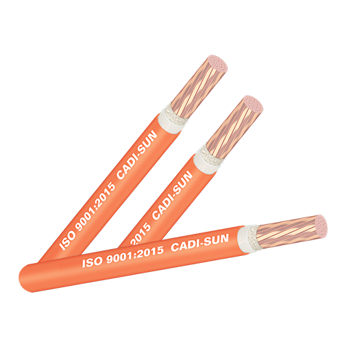 Cáp chống cháy 1 lõi FRN/CXV-Cu/XLPE/Fr-PVC Cadisun