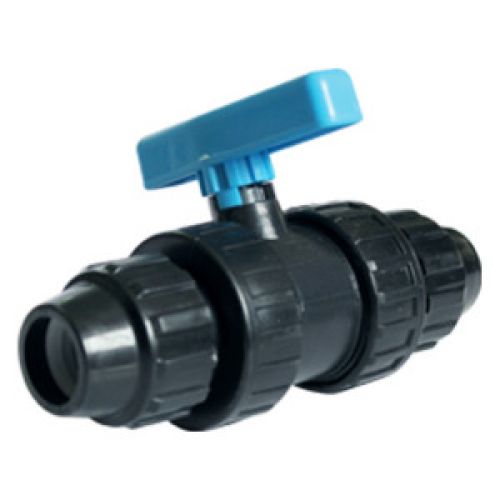 Van PP 2 đầu rắc co HDPE HATHACO, Van PP một đầu ren ngoài HDPE HATHACO